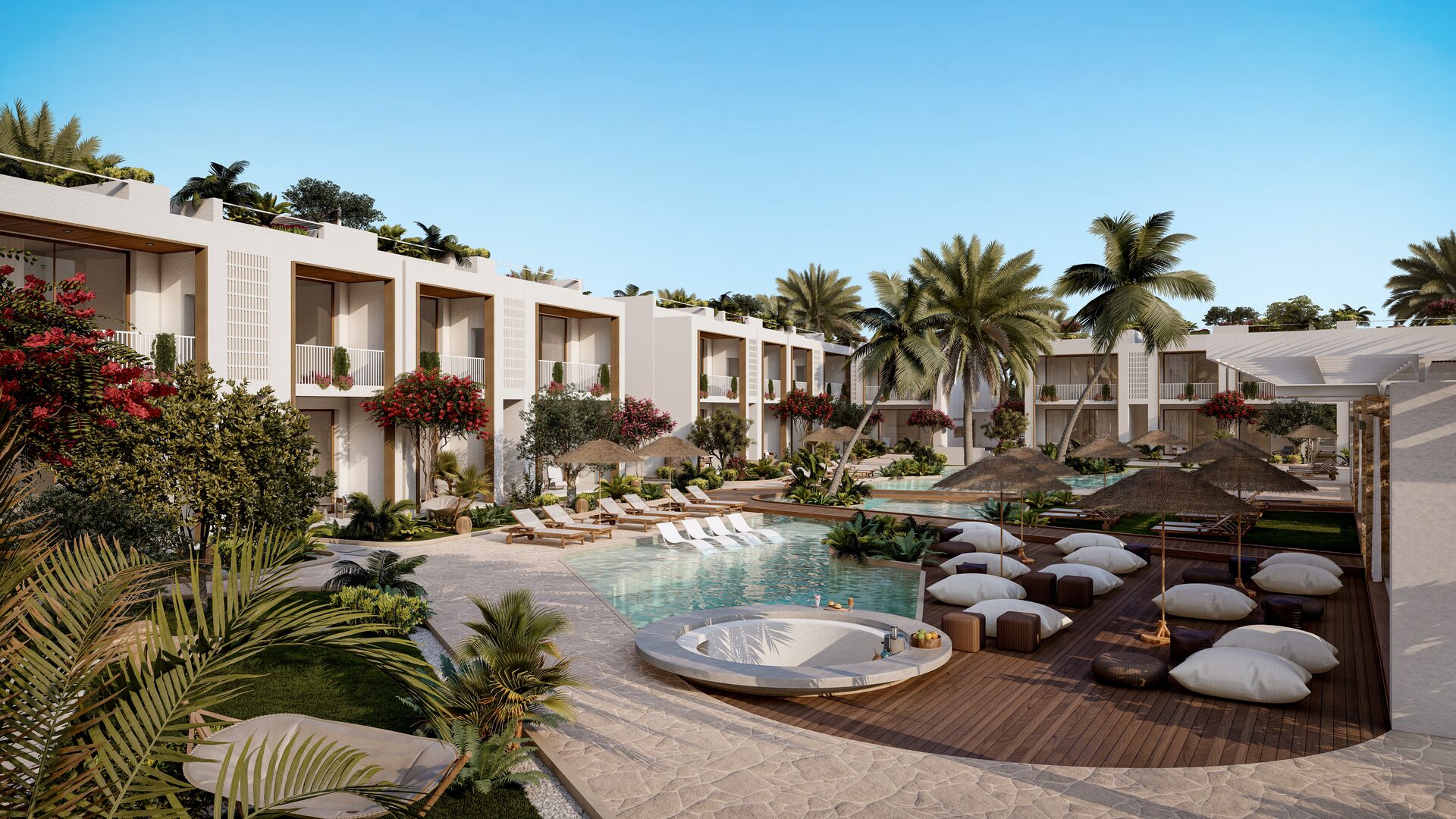 Stylish Seaside Living: Modern 1-bedroom and 2-bedroom Apartments in Lapta