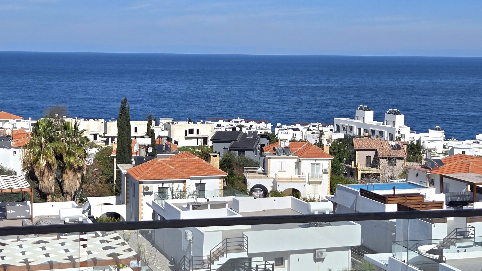 Modern Sea View 3- bedroom Villa with Private Pool in the Hills of Esentepe ,  North Cyprus