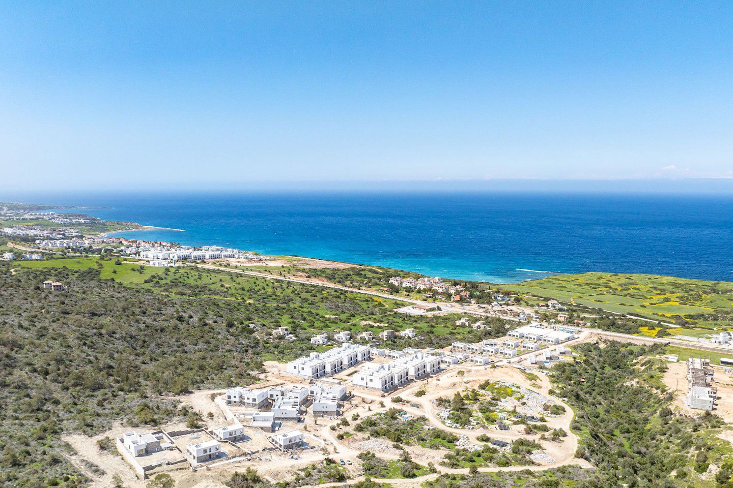Stunning sea and mountain views apartments and bungalows for sale in Northern Cyprus, Bahceli