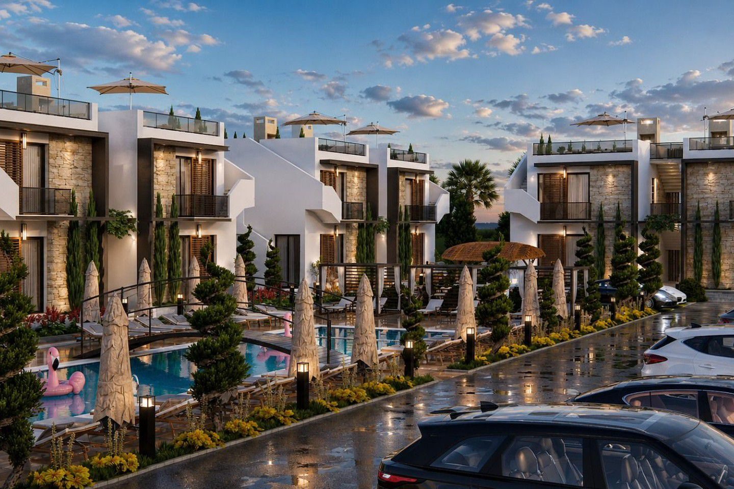 Modern  2-bedroom Apartments in North Cyprus