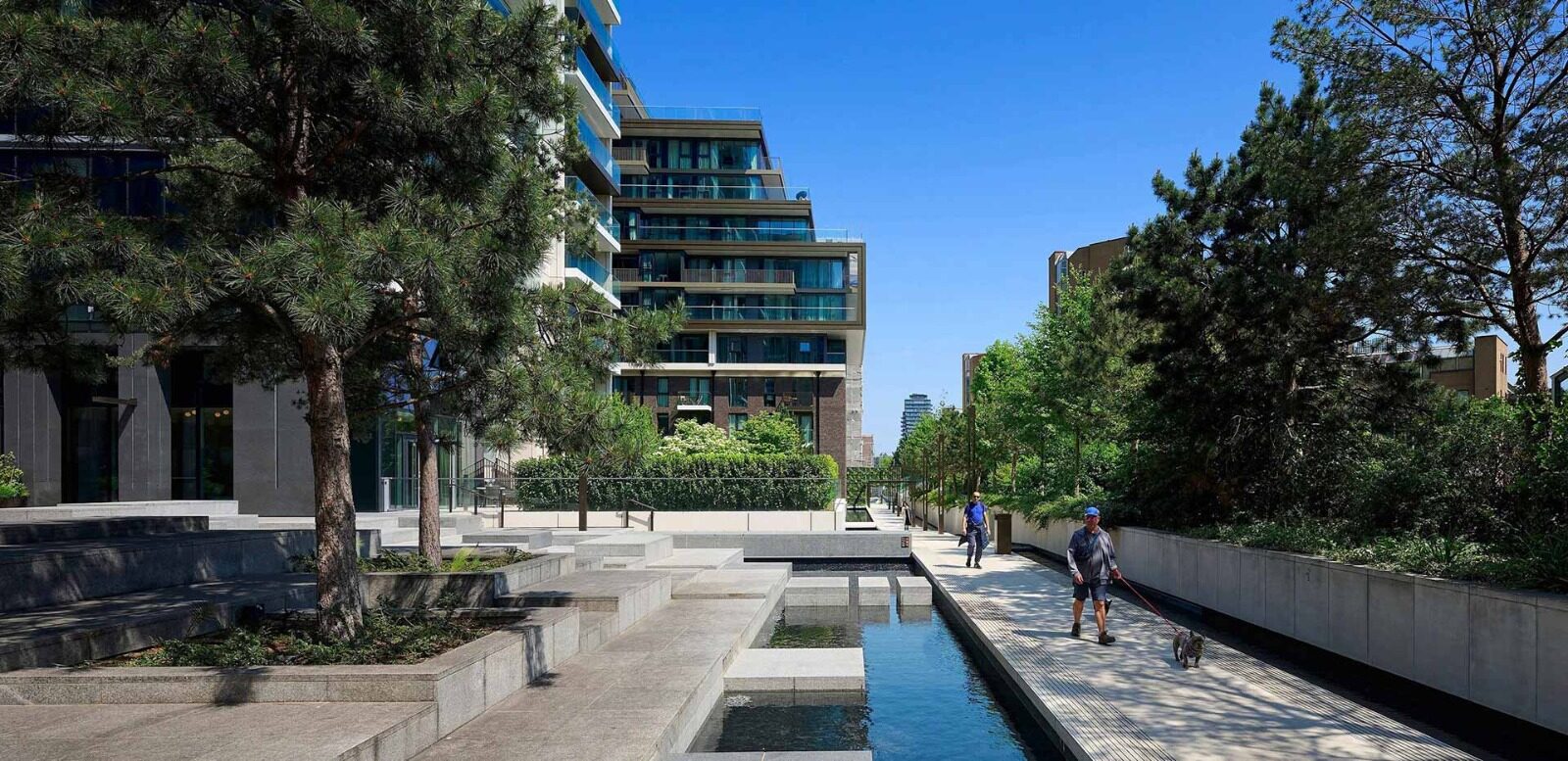 New marine resort concept modern apartments in London, UK