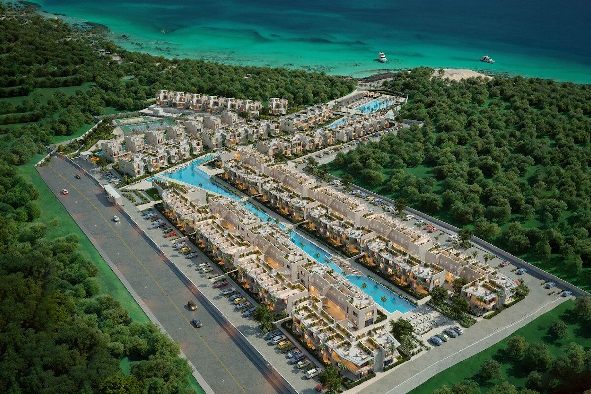 Coastal Luxury resort-project with apartments and villas in Tatlisu area in North Cyprus