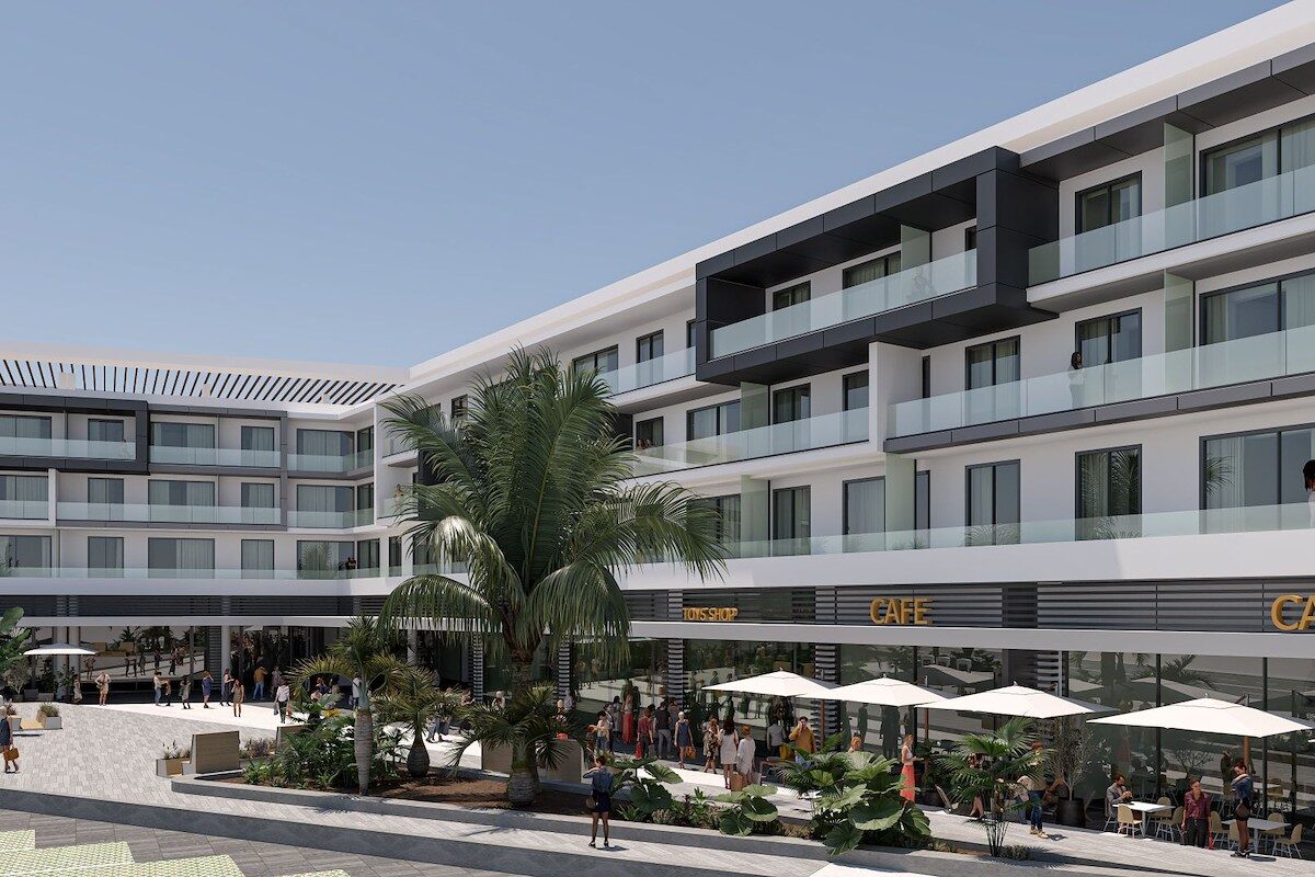 Resort style apartments in the growing coastal zone in Iskele , North Cyprus